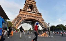 Cảnh sát Pháp cấm tụ tập ở khu vực tháp Eiffel sau trận CK EURO 2016