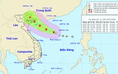 Áp thấp nhiệt đới trên Biển Đông mạnh lên thành bão