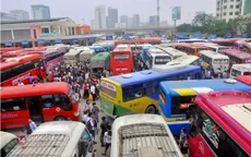 Hà Nội tăng hơn 50% số chuyến xe vào dịp Tết