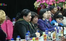 Phó CTQH Tòng Thị Phóng gặp các nữ Trưởng đại diện cơ quan nước ngoài