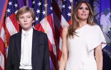 Vợ con ông Donald Trump bị quây kín khi đi ăn pizza