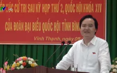 Đoàn đại biểu Quốc hội tỉnh Bình Định tiếp xúc cử tri