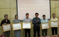 Trao tặng Bằng khen của Thủ tướng Chính phủ cho các tập thể và cá nhân Đài THVN