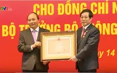 Thủ tướng trao Huân chương Độc lập hạng Nhì cho ông Nguyễn Bắc Son