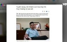 Bộ Công Thương nỗ lực sửa sai trong công tác cán bộ