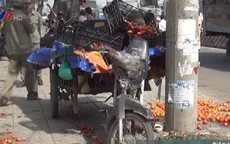 TP.HCM: Xe lôi lao vào cột điện, 1 người tử vong tại chỗ