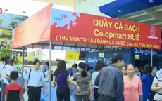 Các điểm bán cá sạch ở miền Trung hút khách