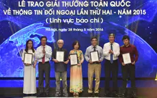 70 tác phẩm giành giải thưởng về thông tin đối ngoại