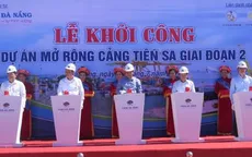 Khởi công dự án mở rộng cảng Tiên Sa