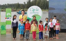 Cặp lá yêu thương viết tiếp ước mơ cho trẻ em nghèo Quảng Ngãi