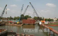 Ngày 26/6 sẽ chính thức thông tàu qua cầu Ghềnh
