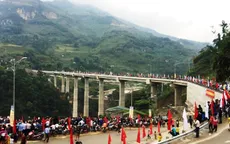 Khánh thành cầu Cốc Pài kết nối Hà Giang - Lào Cai