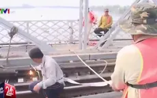 Bắt đầu tiến hành trục vớt cầu Ghềnh ở Đồng Nai