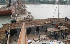 Trước 30/6 sẽ thông tàu tuyến đường sắt Bắc - Nam qua cầu Ghềnh
