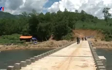 Quảng Ngãi: Hơn 1.000 người dân xã Sơn Bao sẽ không phải đu dây vượt sông