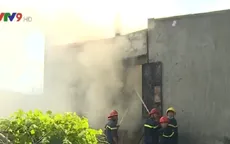 Cháy lớn trong khu dân cư tại Long An