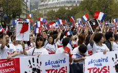 Cộng đồng người Hoa tại Paris biểu tình đòi an ninh