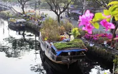 Sức hấp dẫn của chợ hoa trên bến dưới thuyền tại TP.HCM