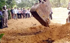 Việc chôn lấp của Công ty môi trường đô thị Kỳ Anh là trái phép