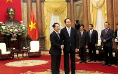 Chủ tịch nước Trần Đại Quang tiếp Bộ trưởng Ngoại giao Lào