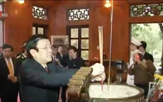 Chủ tịch nước Trương Tấn Sang thăm, chúc Tết tại Nghệ An