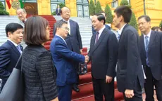 Chủ tịch nước Trần Đại Quang tiếp Thống đốc tỉnh Aichi, Nhật Bản