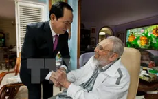 Chủ tịch nước Trần Đại Quang gửi điện cảm ơn Chủ tịch Cuba Raul Castro