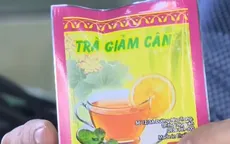 Chất gây nghiện cỏ Mỹ "núp bóng" trà giảm cân