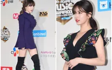 Thảm đỏ MAMA 2016: Suzy khéo léo khoe ngực đầy, Taeyeon (SNSD) lộ chân ngắn