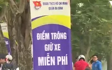 Công viên Thủ Lệ trông xe miễn phí dịp nghỉ lễ 30/4