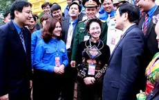 Chủ tịch nước gặp cán bộ đoàn tiêu biểu