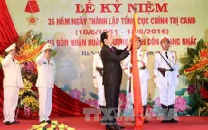 Lễ kỷ niệm 35 năm Tổng cục Chính trị Công an nhân dân
