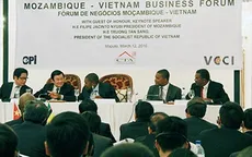 Chủ tịch nước dự Diễn đàn Doanh nghiệp Việt Nam- Mozambique