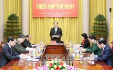 Chủ tịch nước chủ trì phiên họp Hội đồng Quốc phòng và An ninh