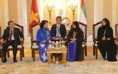 Chủ tịch Quốc hội gặp Chủ tịch Hội đồng Liên bang Quốc gia UAE