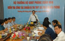Cụm thi số 10 - Hải Phòng: Đặt đảm bảo an ninh của kỳ thi lên hàng đầu