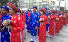 100 cặp đôi nên duyên vào ngày Quốc khánh