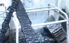 Chập điện, nhà nội trú của học sinh bị cháy rụi