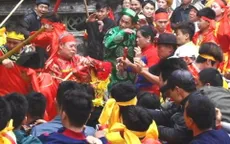 Hội Gióng Sóc Sơn: Cấm tuyệt đối đoàn rước kiệu giò hoa tre mang gậy