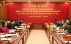 Đoàn đại biểu dân tộc Choang thăm và làm việc tại Cao Bằng