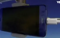 Phát video trực tuyến từ độ cao... 18.000m