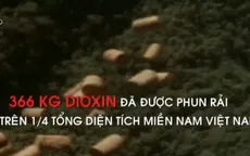 4,8 triệu người Việt Nam bị ảnh hưởng trực tiếp bởi chất độc da cam/dioxin