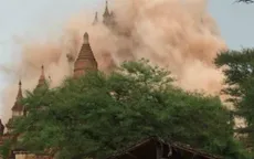 Động đất tại Myanmar: Các tòa nhà rung chuyển, 60 ngôi chùa bị phá hủy