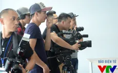 Ê-kíp Hoa hậu Biển Việt Nam tất bật trước đêm bán kết