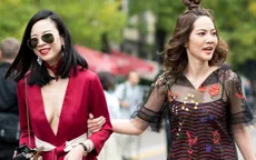 "Vũ điệu" của muôn kiểu váy trên đường phố Milan