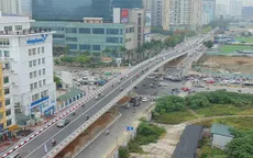 Cầu vượt Hoàng Minh Giám - Nguyễn Chánh chính thức thông xe