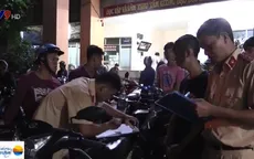 Xử phạt hơn 50 "quái xế" đua xe tại Bình Dương
