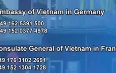 Khuyến cáo công dân Việt Nam tại Đức sau vụ tấn công bằng súng