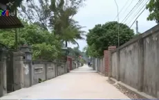 Nghệ An: Đường nông thôn mới vừa làm xong đã hỏng