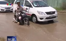 Thi công gây ngập đường suốt 2 tháng tại TP.HCM